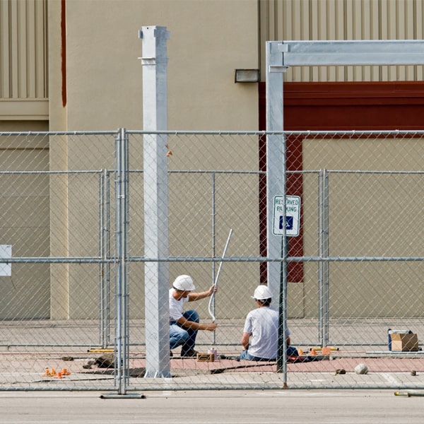 how much time can i rent the temporary fence for my building site or event in Limestone Creek FL